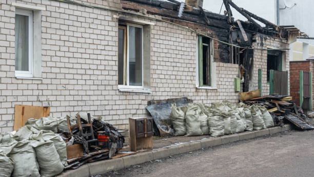 Professional Soot Cleanup technician working in Waverly, OH